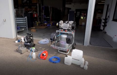 YouTube Beitrag:   Bieler Drucklufttechnik, Wasserform und Glanzwerk präsentieren Desinfektion durch 3D-Vernebelung YouTube Beitrag:   Bieler Drucklufttechnik, Wasserform und Glanzwerk präsentieren Desinfektion durch 3D-Vernebelung