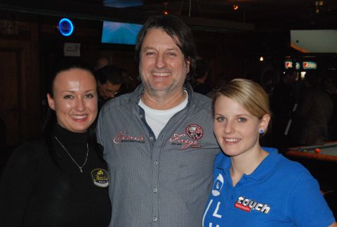Simone Künzl, Peter Flicker und Ina Kaplan (Foto by Billardmagazine Touch) Simone Künzl, Peter Flicker und Ina Kaplan (Foto by Billardmagazine Touch)